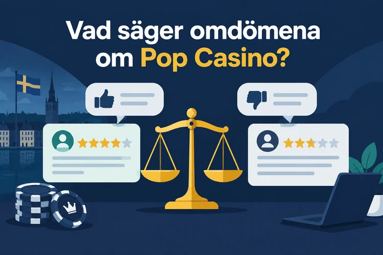 Vad säger omdömena om Pop Casino?